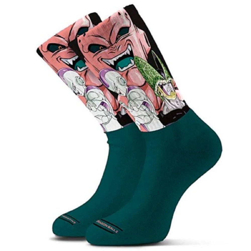 Primitive X Dragon Ball Z Villains Dark Green
Socks NEW